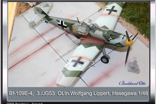Bf-109E-4 OLtn Wolfgang Lippert