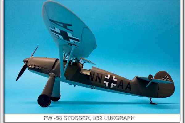 Focke-Wulf FW-58 STOSSER 1/32 LUKGRAPH