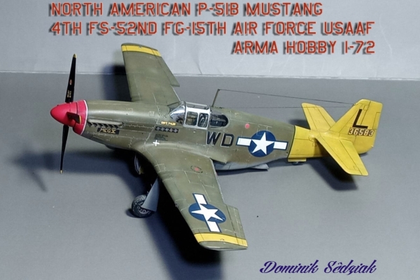 P-51B Mustang-ArmaHobby,1/72