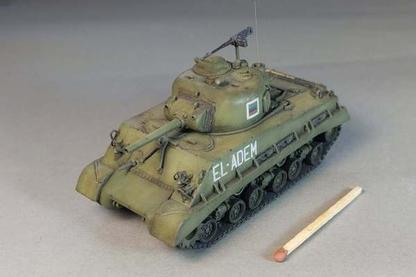 Sherman IBY - Pułk Ułanów Karpackich,1:72 Uni Models,autor.Andrzej Hajdasz