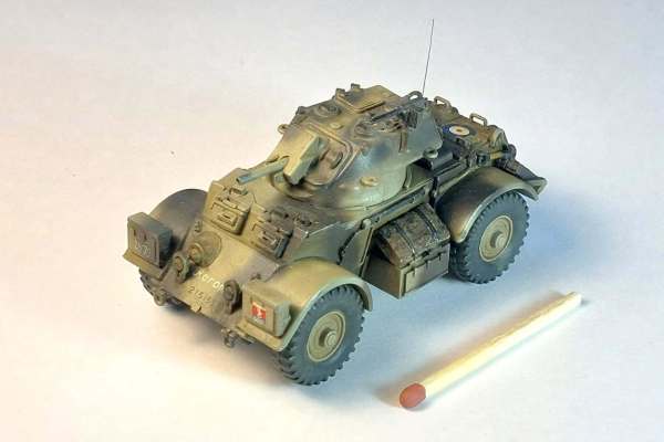 Staghound Mk II ,Pułk Ułanów Karpackich „Acroma”  1:72 RPM,autor: Andrzej Hajdasz