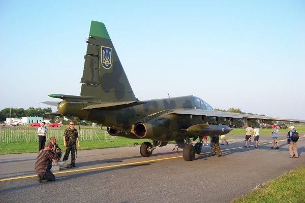 Su-25 UB Ukrainian Air Force